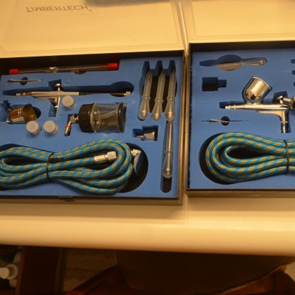 TIMBERTECH Airbrush Kits ABPST03   2 Kits  AG-134K and AG-130K